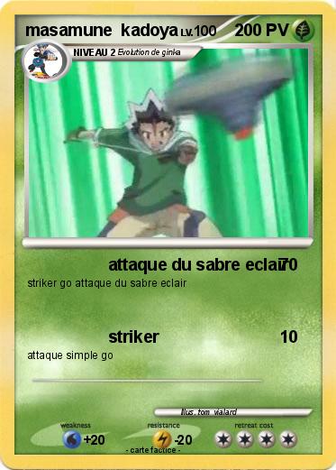 Pokemon masamune  kadoya