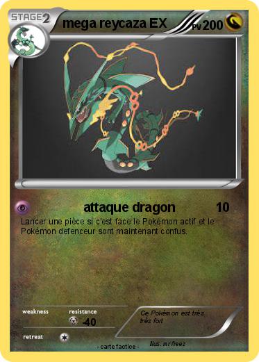 Pokemon mega reycaza EX