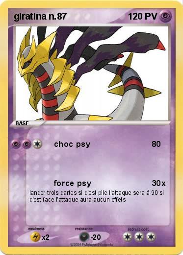 Pokemon giratina n.87