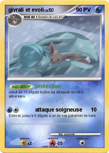 Pokemon givrali et evoli