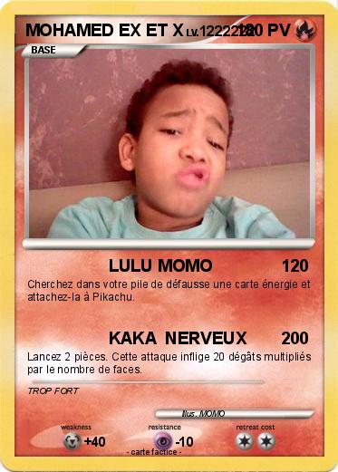 Pokemon MOHAMED EX ET X