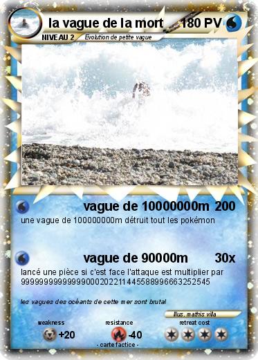 Pokemon la vague de la mort