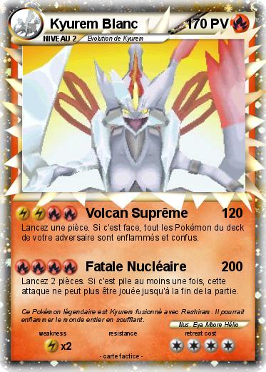 Pokemon Kyurem Blanc