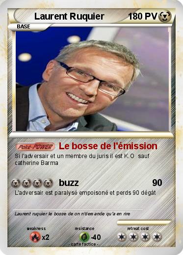 Pokemon Laurent Ruquier