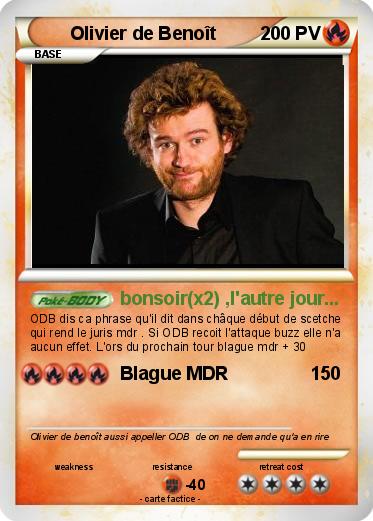 Pokemon Olivier de Benoît