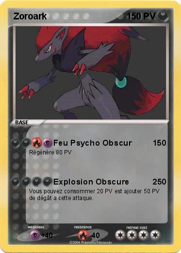 Pokemon Zoroark 