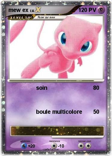 Pokemon mew ex
