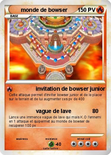 Pokemon monde de bowser
