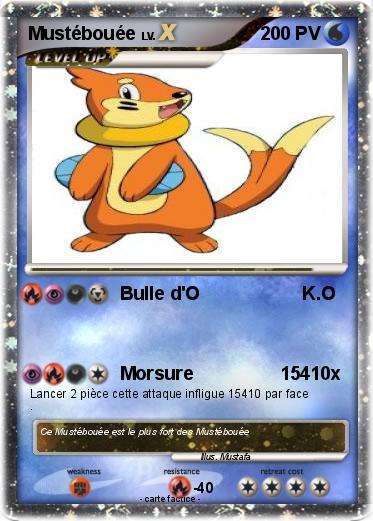 Pokemon Mustébouée