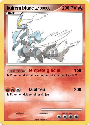 Pokemon kuirem blanc