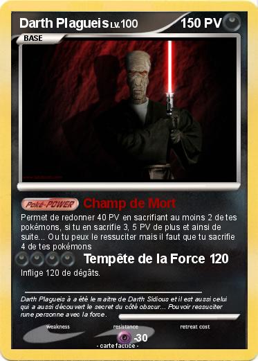 Pokemon Darth Plagueis