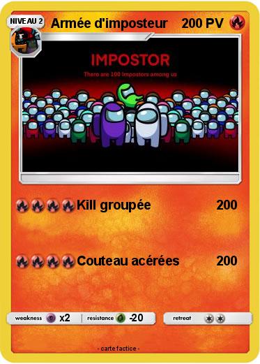 Pokemon Armée d'imposteur