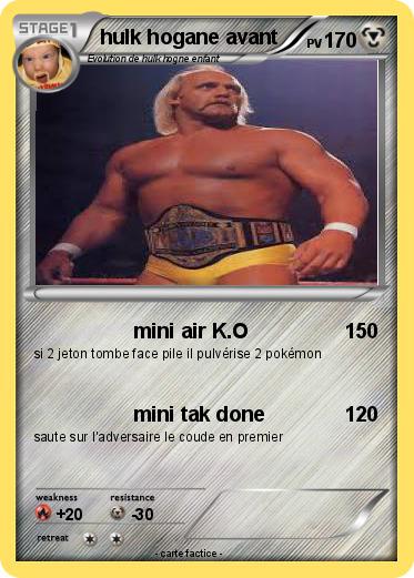 Pokemon hulk hogane avant