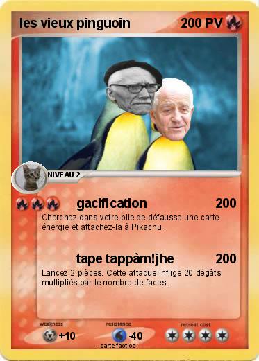Pokemon les vieux pinguoin