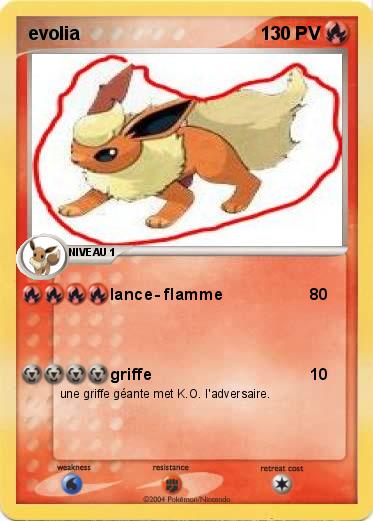 Pokemon evolia