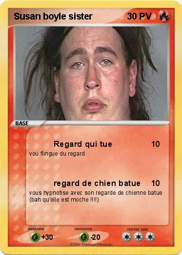 Pokemon Susan boyle sister