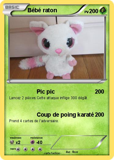 Pokemon Bébé raton