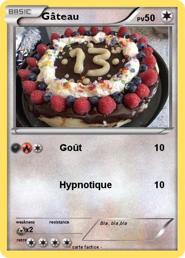 Pokemon Gâteau