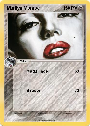 Pokemon Marilyn Monroe