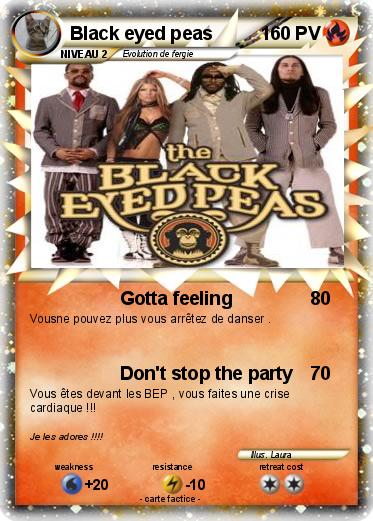 Pokemon Black eyed peas