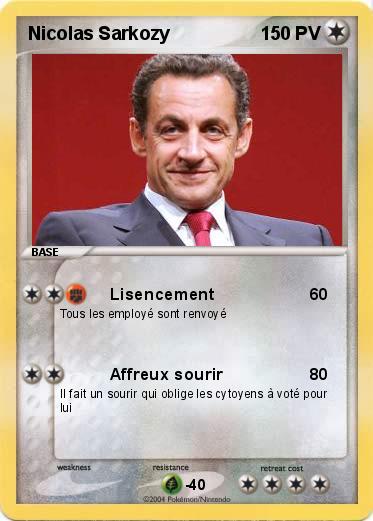 Pokemon Nicolas Sarkozy