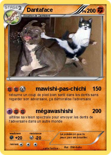 Pokemon Dantaface