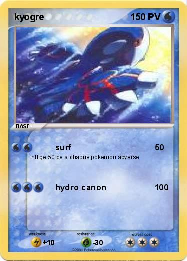 Pokemon kyogre