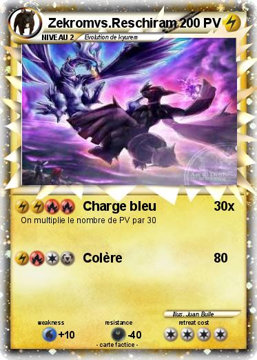 Pokemon Zekromvs.Reschiram