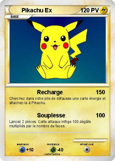 Pokemon Pikachu Ex