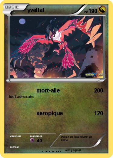 Pokemon yveltal