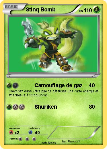 Pokemon Stinq Bomb