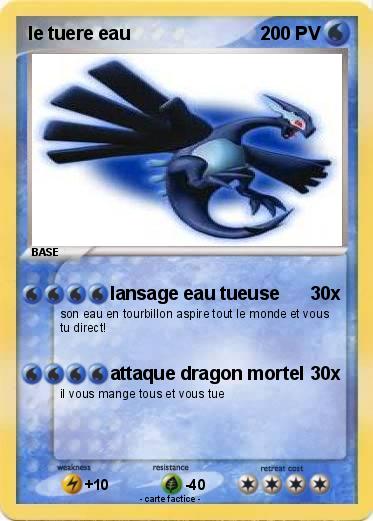 Pokemon le tuere eau