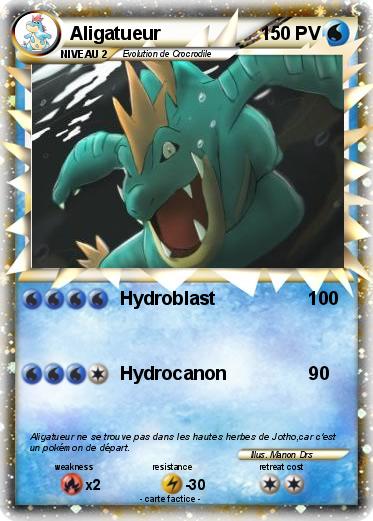 Pokemon Aligatueur
