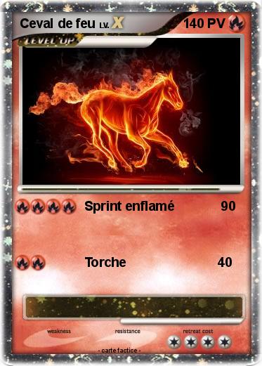 Pokemon Ceval de feu