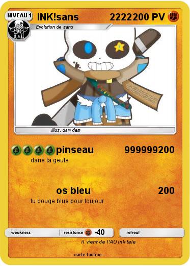 Pokemon INK!sans            2222