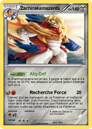Pokemon Zachirakamazenta
