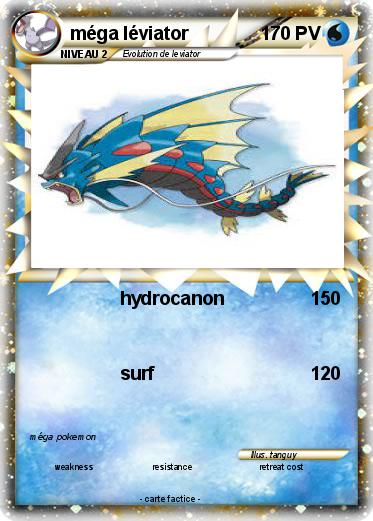 Pokemon méga léviator