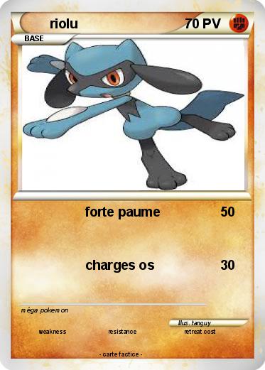 Pokemon riolu