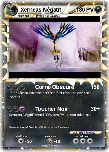 Pokemon Xerneas Négatif