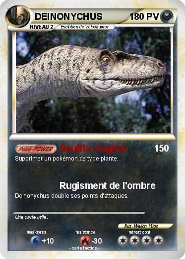 Pokemon DEINONYCHUS