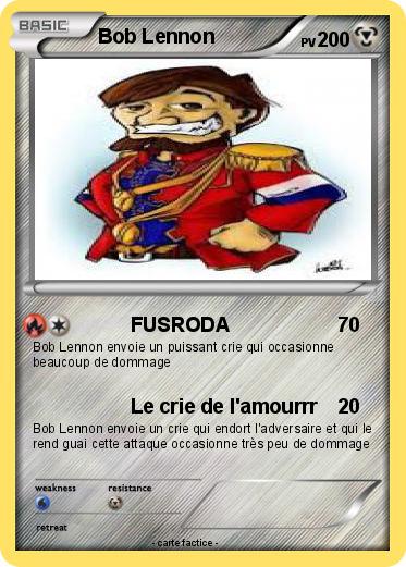 Pokemon Bob Lennon