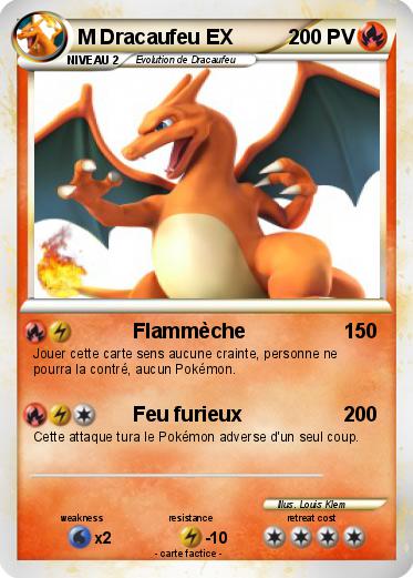 Pokemon M Dracaufeu EX