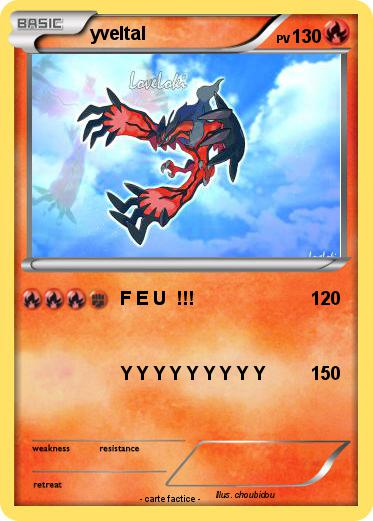 Pokemon yveltal