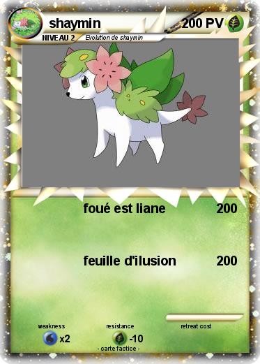 Pokemon shaymin
