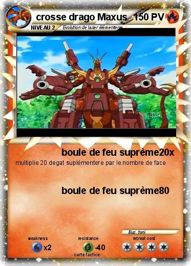 Pokemon crosse drago Maxus