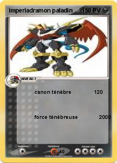 Pokemon imperiadramon paladin
