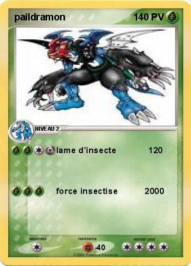 Pokemon paildramon