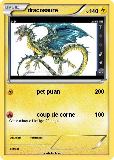 Pokemon dracosaure