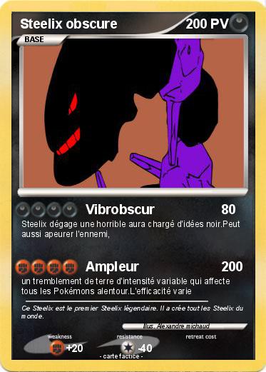 Pokemon Steelix obscure