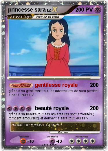 Pokemon princesse sara